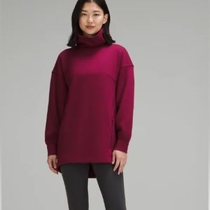 Lululemon modal-blend turtleneck tunic sweater